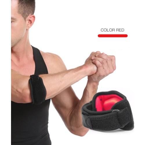 New Elastic Sports Basketball Elbow Support Pad Badminton Tennis Adjustable Sponge Protector Breathable Golf Elbow Guard