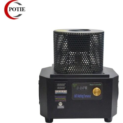 4 KG Temperature control gold melting electrical induction furnace for sale 380V