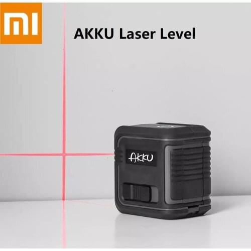 Xiaomi AKKU Laser Level accurate leveling ± 4 ° automatic leveling cross projection clear light portable Infrared Laser Level