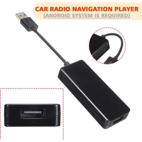 Mayitr 1pc USB Car Auto Play Dongle Adapter Link USB Wireless CarPlay Dongle Android Adapters For Android IOS Auto Navigator