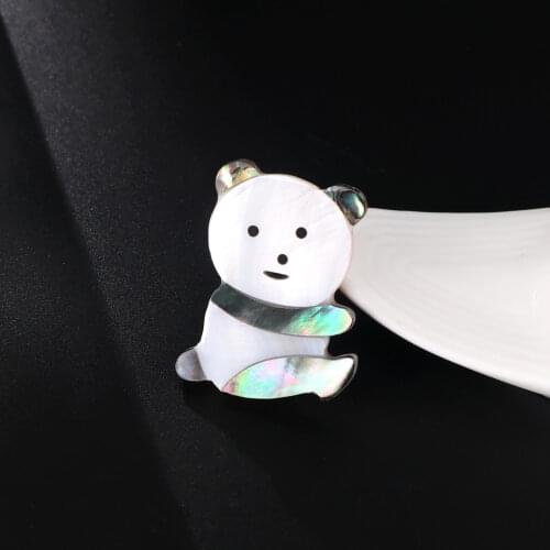 Cute Fashion National Treasure Panda Animal Brooches for Women Enamel Brooch Pins Jewelry Accessories