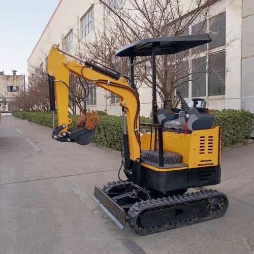 HT17 mini excavator cheap small excavator rubber tracks mini excavator