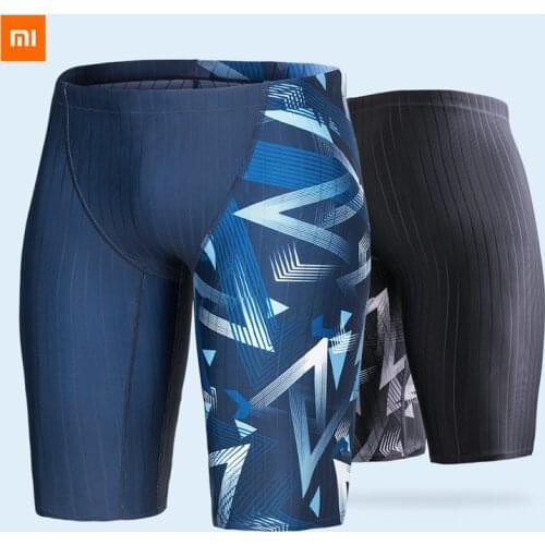 New Xiaomi Mijia Youpin Geometric printed five-point swimming trunks High-elastic Lycra effective against chlorine