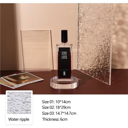 New Ins Photo Props Acrylic Water Ripple Shadow Plate Reflector Photography Props Shooting Background Ornaments Posing Props