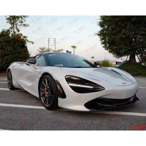 OEM carbon fiber front spoiler for Mclaren 720S dry carbon fiber front lip for Mclaren 720S carbon fiber aerodynamic kit