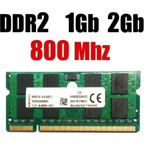 Laptop ram ddr2 800Mhz / 800 2Gb 1Gb ddr 2 1G 2G / sodimm ddr2 RAM memoria -- lifetime warranty -- good quality
