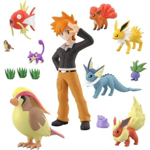 Pokemon EX CASHAPON Pidgeot Magikarp Vulpix Oddish Vaporeon Model Toy Figures Collections