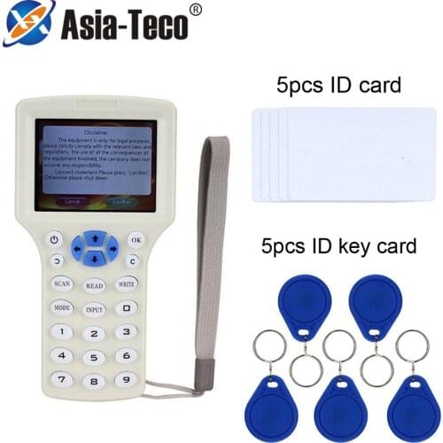 Full Frequency RFID Copier ID IC Reader Writer Copy M1 125Khz 13.56MHZ Duplicator Copier Access Control Card Replicator
