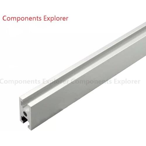 Arbitrary Cutting 1000mm 2040GW Aluminum Extrusion Profile,Silvery Color