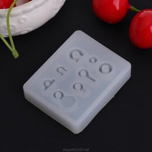 Silicone Mold Ball Rings Epoxy Resin DIY Jewelry Making Crafts Cake Decorations M17 21 Dropshipping