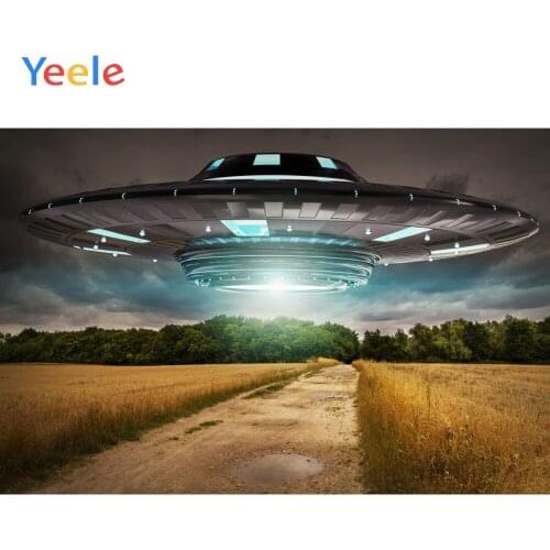 Yeele Alien Backdrop Field Newborn Children Kids Baby Shower Boy Birthday Party Photography Background Photo Studio Photocall