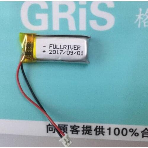 1PCS Steel Mate 431233 Remote Battery New Li Polymer Rechargeable Batterie Replacement ICPP431233 3.7V 125mAh+Track Code