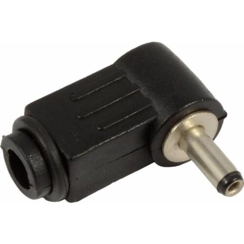 10Pcs DC Power Jack Plug 3.5mm X 1.3MM Shape Right Angle adapter