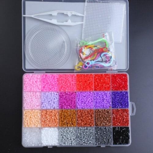 72 Colors 2.6mm Hama Beads With Accessories 3D Puzzle Toys for Children Juguetes Kids Educational Toys Perler Beads speelgoed