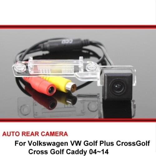 For Volkswagen Golf Plus CrossGolf Cross Golf Caddy Car Rear View Camera Reversing Park Camera SONY CCD Night Vision Wide Angle
