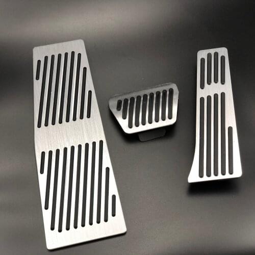 Car Accessories For BMW E60 E61 E63 E64 E70 M5 M6 Accelerator Brake Foot Rest Pedal Pads Styling Gas Refit Sticker styling