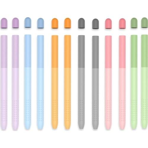 Pencil Case with Tip Covers Anti-scratch Pencil Case Sleeve Accessories for Apple Pencil 1 2 Anti-scratch Stylus Pen Caps