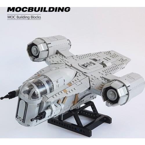 UCS razor badge building block MOC building block model interstellar puzzle assembly toy space war childrens birthday gift