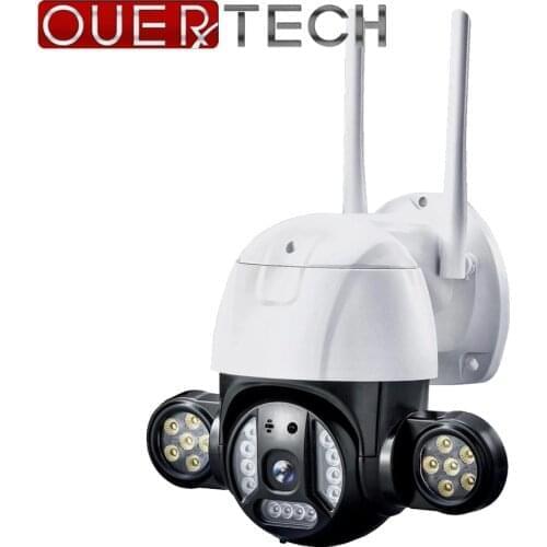 OUERTECH 3MP/5MP PTZ Wifi IP Camera IP65 Outdoor AI Human Detect WIFI Dome Camera H.265X P2P ONVIF Audio Security Camera ICSEE