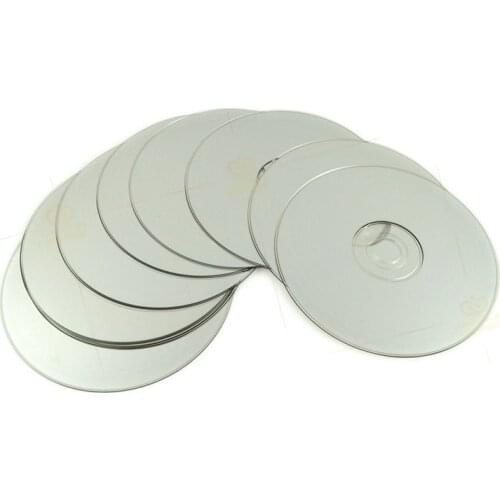 Manipulation CDs Set (1set=10 CDs ,Standard ,Silver Color),CD Appearing From Empty Hand,Magic Tricks,Props,Gimmick,Stage,Comedy