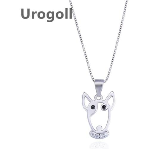 Fresh Women Pure 925 Sterling Silver Necklaces Cute Hollow Animal Zodiac Zircon Pendant Necklaces Chain Jewelry Accessory