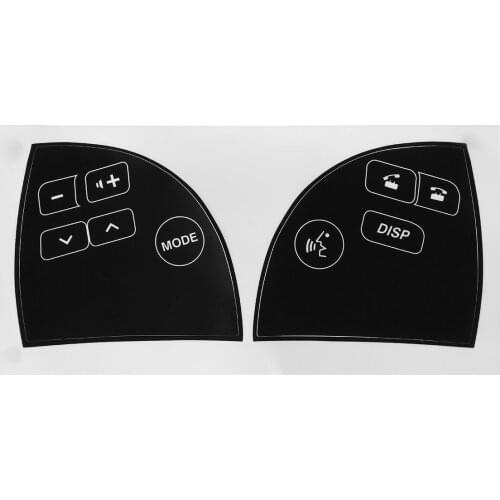 New Car Steering Wheel Button Repair Decals Sticker Repair Button Broken For LEXUS ES350 2007-2012 Button Repair Sticker