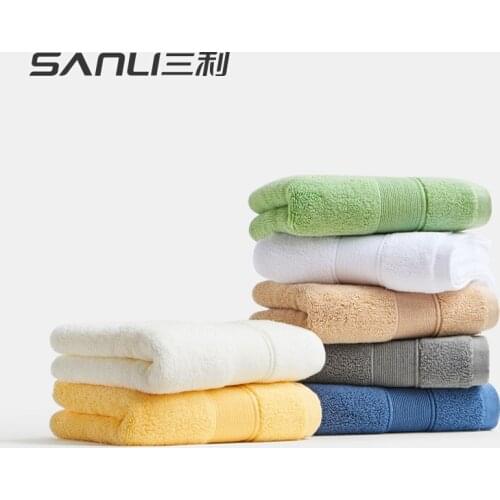 100% cotton towel high end quality quick dry soft household men and women face wash bath hair thickened cotton face wash towel