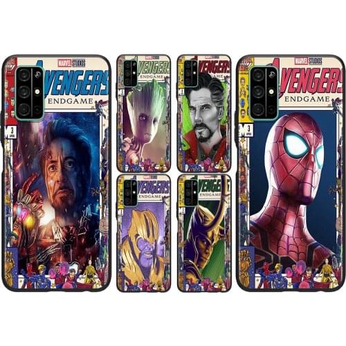Marvel superhero poster For Huawei Honor 50 SE V30 View 20 V20 30i 30S 30 20S 20E 20i 20 Lite Pro Plus Phone Case