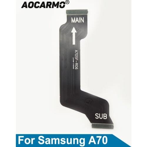 Aocarmo Main Board Connector Motherboard Connection Flex Cable For Samsung Galaxy A70 A80 A90