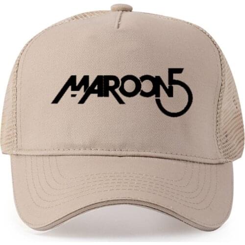High quality pure cotton Men maroon 5 Logo Printed Baseball cap Fashion Style cap women