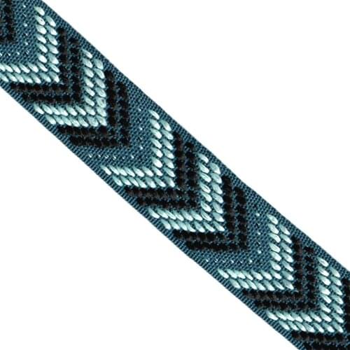 ZERZEEMOOY NEW 7/8'' 24mm 5yard/lots 100% polyester Green Woven Jacquard Ribbon Trims Design For Clothing Straps Accessory