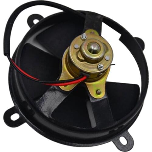 6in 12V Radiator Thermo Cooling Fan Assembly For 150cc ATV Quad Dirt Bike