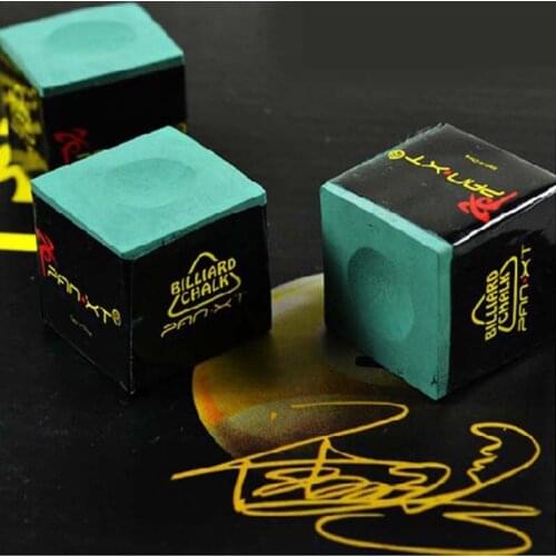 Free shipping 12pcs/lot Original PAN XT Billiards Pool snooker cue chalks Blue/Dark green high quality Billiard accessories