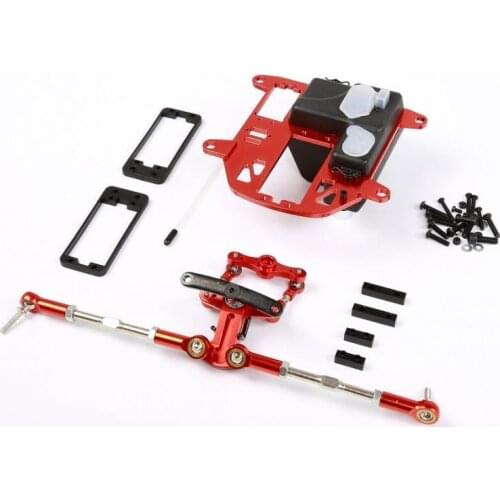 CNC precision machining all-metal symmetrical steering system for ROVAN ROFUN KM HPI BAJA 5B 5T 5SC