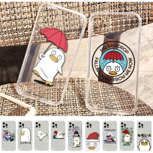 Anime Gintama Mr. Raindrop Phone Case for iPhone 11 12 pro XS MAX 8 7 6 6S Plus X 5S SE 2020 XR case