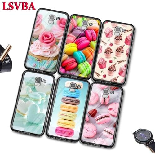 Dessert Ice Cream Cake For Samsung Galaxy J2 J3 J4 J5 J6 J7 Plus Core 2018 2017 2016 Super Bright Glossy Phone Case Cover