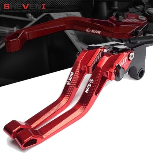 For SYM T2 T3 SB300 WOLF250 T2/T3 SB 300 WOLF 250 CNC aluminum Short Motorcycle brakes digital handle brake clutch levers