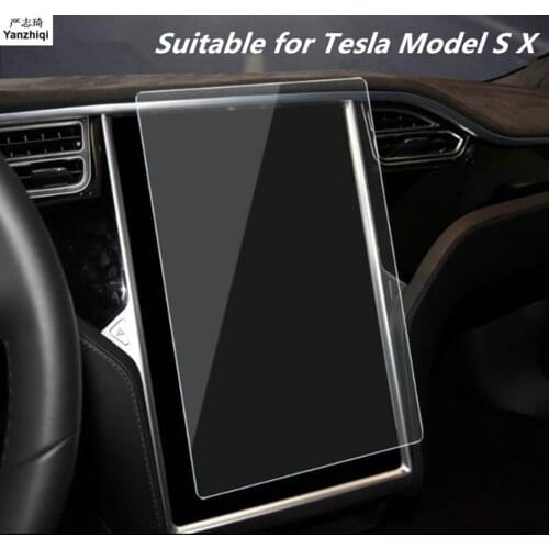 For Tesla Model S X Central control navigation touch screen GPS screen Protector 17 inch Dashboard protective film Dashboard