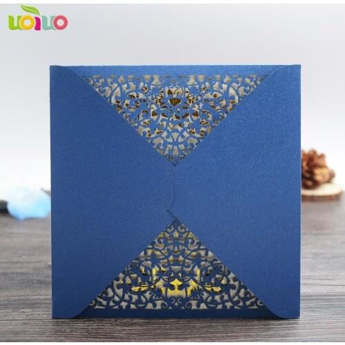 INC067--laser cut invitation cards for wedding decoration with printing on the insert card(printing need extra cost)