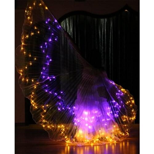 India Dance Glow Dress Female Halloween Dance Ornaments Props