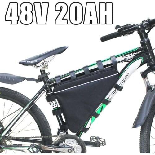48v triangle e-bike lithium battery pack 48v 20ah electric bike battery Free customs duty 48V 750W 1000W bafang battery