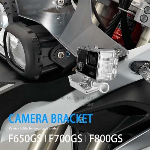 Motorcycle Driving Recorder BikeGP Recorder Holder For GoPro Camera Bracket CamRack For BMW F650GS F700GS F800GS F 700 800 GS