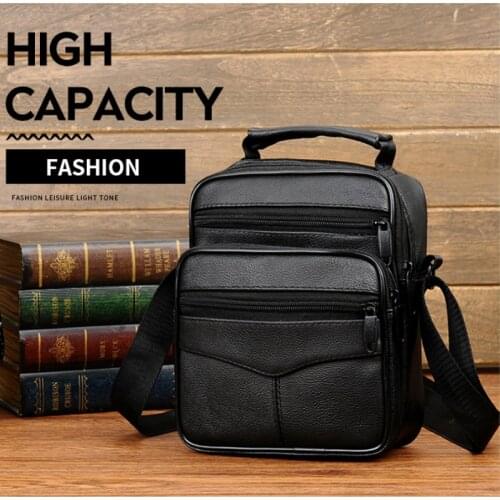 Men PU Handbags Casual Leather Laptop Bags Male Business Travel Messenger Bags Mens Crossbody Shoulder Bag