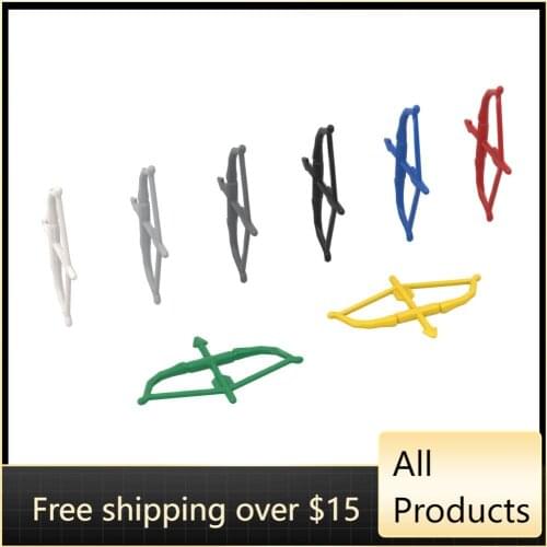 10PCS High-Tech Assemble Particle 93231 Bow and Arrow Building Blocks Kit Part Idea DIY Toys For Children Birthday Gifts