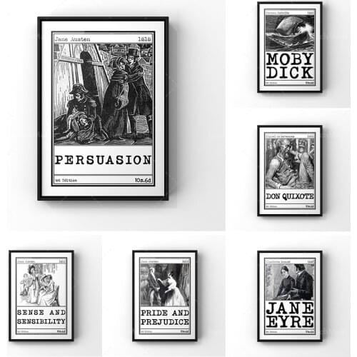 The cover art illustration poster of the book of Emma | Jane Austens classic romance novel advertising printing | The romantic