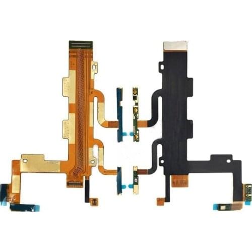Power Button Flex Cable for Sony Xperia C3 S55t S55u D2502 D2533 Volume Switch Microphone Replacement repair parts