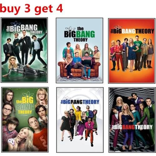 The Big Bang Theory poster living room decoration Home Decoration Stickers & Posters Wall Stickers