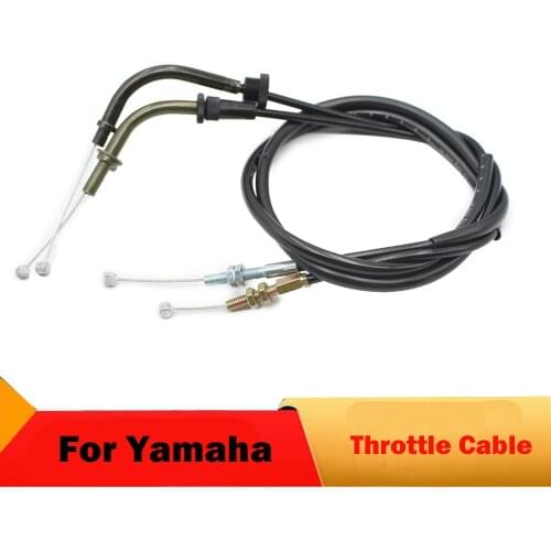 For Yamaha YZF-R6 YZF R6 1999 2000 2001 2002 Motorcycle Throttle Cable Steel Wire 5EB-26311-00 5EB-26312-00 Accelerator Cables