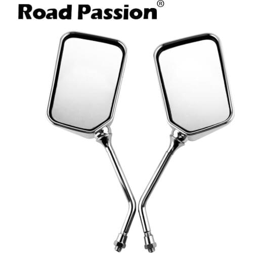 Road Passion Motorcycle Accessories Rear Side View Mirrors For HONDA CB400 VTEC400 VTR250 CB-1 CB250 CB750 CB1000 CB1300