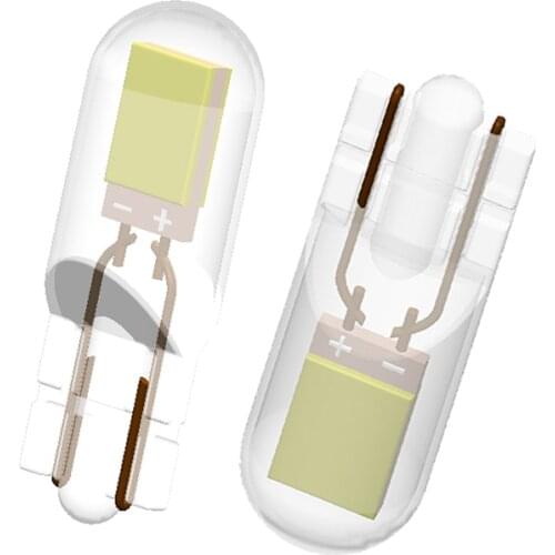 2Pcs Newest w5w LED T10 Sapphire & COB One Set Car Light 200LM Super Bright Drive-freeWedge Dome Reading Lamp Bulb 12V 6000K